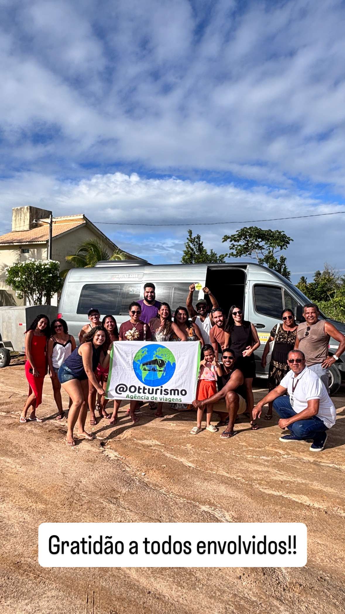 Passeio organizado pela Otturismo